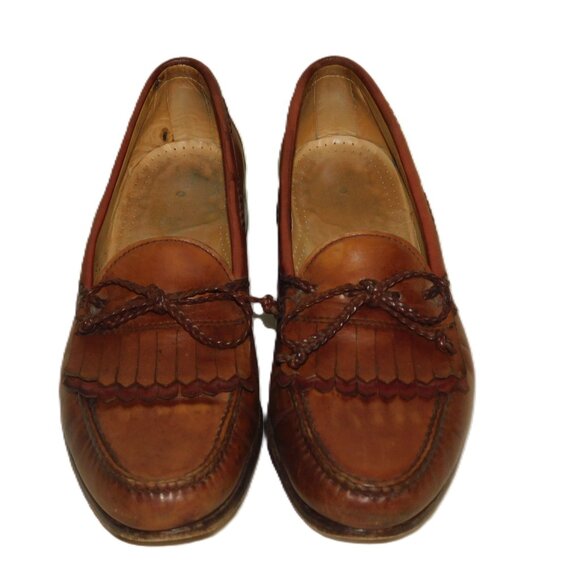 Allen Edmonds Woodstock Slip On Leather Kiltie Loafer Size 12B main image 10